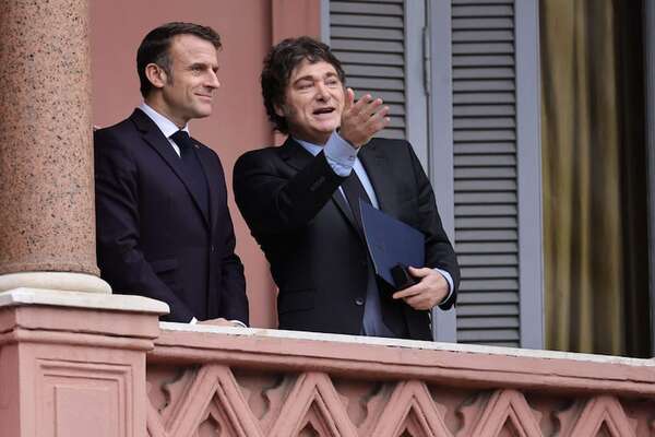 Macron dijo a Milei que Francia “no firmará” acuerdo entre UE y Mercosur - Mundo - ABC Color