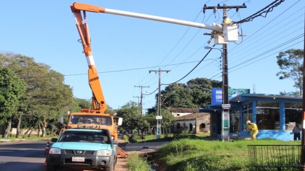 Cortes de energía afectan a varios barrios de Asunción y ciudades de Central