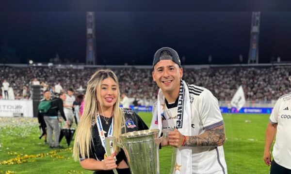 Prometida de Guille Paiva se despidió de Chile y Colo Colo: “Gracias por tantas alegrías”