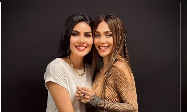 ExMiss entregó un regalo con guaraní a cantante Greeicy