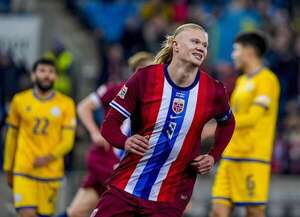Haaland firme triplete y asciende con Noruega en Liga de Naciones - Fútbol Internacional - ABC Color