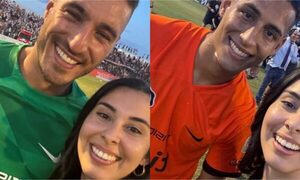 [GALERÍA] ¡La maína de Olimpia festejó con los campeones dentro de la cancha!