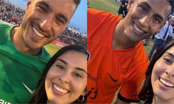 [GALERÍA] ¡La maína de Olimpia festejó con los campeones dentro de la cancha!
