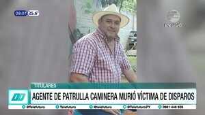 Agente de la Caminera murió víctima de disparos en Hernandarias