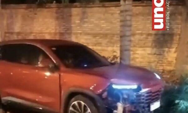 Otro militar ebrio involucrado en accidente de tránsito