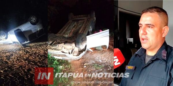 ARROLLAMIENTO EN ITÁ PASO Y VUELCO EN SANTO DOMINGO PODRÍAN ESTAR VINCULADOS - Itapúa Noticias