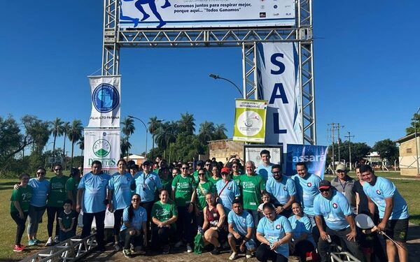 Segunda corrida por la salud reúne a la comunidad para concienciar sobre diabetes y EPOC en Hernandarias