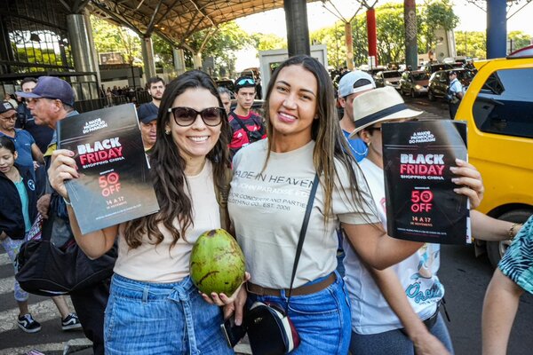 Ciudad del Este cerró otra edición multitudinaria de Black Friday con “mucho orgullo” • PARAGUAY TV