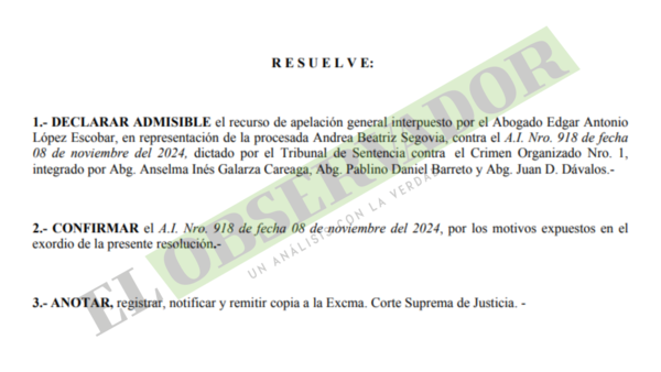 Grado de participación debe discutirse en juicio y no en etapa intermedia, sostiene Cámara