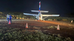 Aterrizaje forzoso de avioneta militar en Alto Paraná deja tres heridos leves