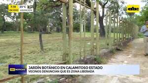 Jardín Botánico: visitantes denuncian estado calamitoso y inseguro que se encuentra el lugar  - ABC Noticias - ABC Color