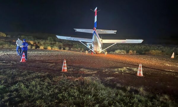 Aterrizaje forzoso de aeronave militar en el aeropuerto Guaraní