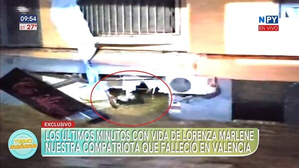 Aparecen videos de los últimos minutos de vida de Lorenza Villaverde en Valencia