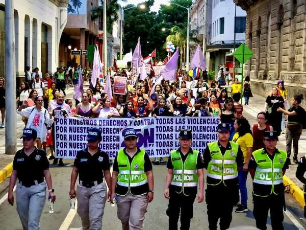25N: anuncian marcha contra violencia hacia las mujeres - Nacionales - ABC Color