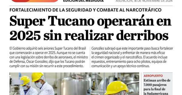 La Nación / LN PM: edición del 18 de noviembre