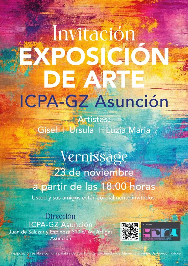 Inaugurarán Exposición de Arte: Un Viaje Creativo de Alemania, Suiza y Paraguay - .::Agencia IP::.