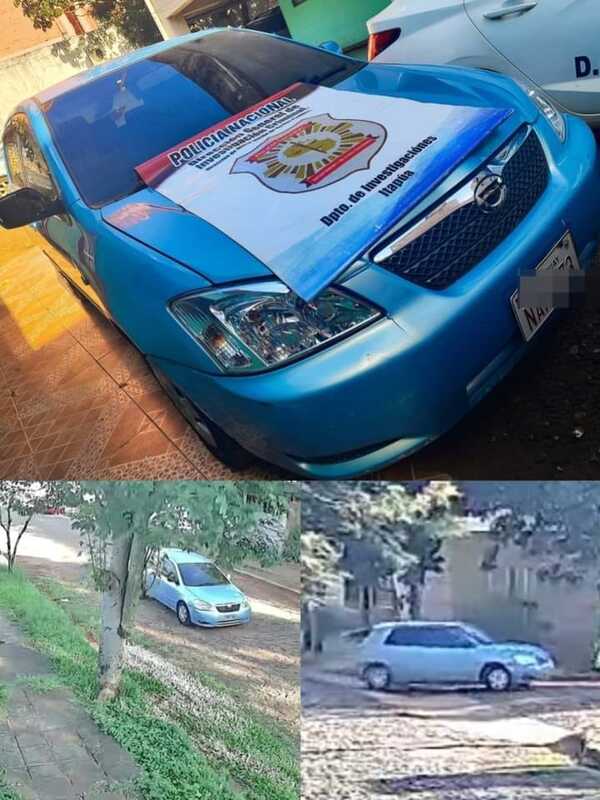 Incautan automovil involucrado en supuesta tentativa de robo en barrio San Isidro