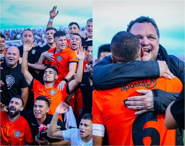 El presidente de Olimpia celebra su primer título con el "Rey de Copas" · Radio Monumental 1080 AM
