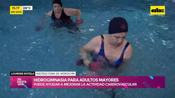 Hidrogimnasia para adultos mayores: beneficios para la salud cardiovascular y muscular - Ensiestados - ABC Color