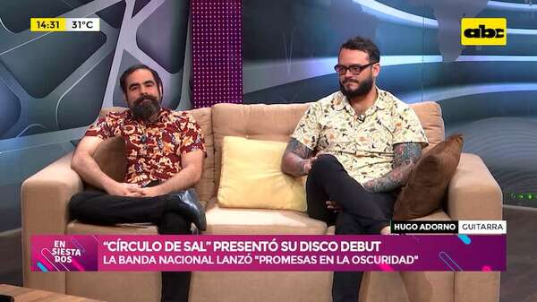 La banda nacional Círculo de Sal presenta su primer álbum: “Promesas en la oscuridad” - Ensiestados - ABC Color