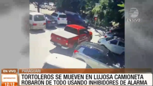 Con inhibidores "tortolearon" autos en Paraguarí