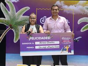 “Dinelco Te Premia” entregó pasajes al tercer ganador - Empresariales - ABC Color