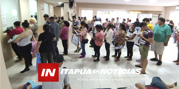 571 PACIENTES ATENDIDOS DURANTE EL FIN DE SEMANA EN EL HRE - Itapúa Noticias