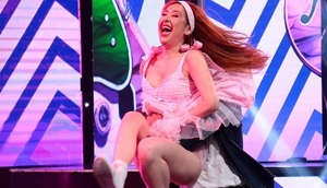 Steffy abrió la noche con risas y doble incluida - Teleshow