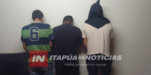 TRES PERSONAS DETENIDAS POR ABIGEATOS EN CAMBYRETÁ - Itapúa Noticias