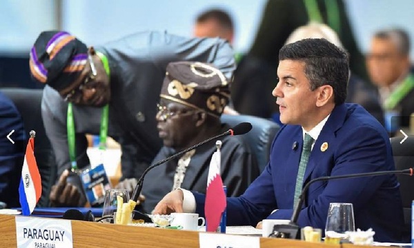 Santiago Peña, hospitalizado en Brasil tras sufrir malestar en la cumbre del G20 - OviedoPress