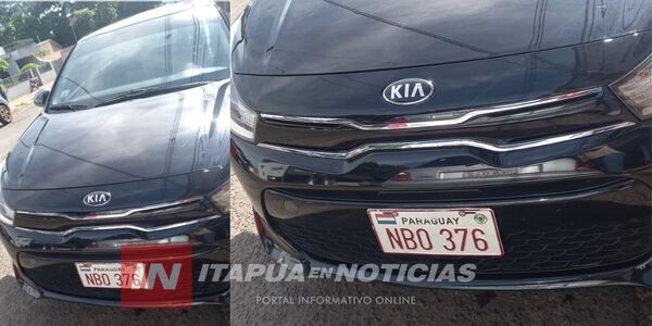 HURTARON UN AUTOMÓVIL EN EL B° SANTA MARÍA DE ENCARNACIÓN - Itapúa Noticias
