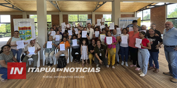 HOHENAU: 41 FAMILIAS ACCEDERÁN A VIVIENDAS DIGNAS GRACIAS AL PROGRAMA FONAVIS - Itapúa Noticias