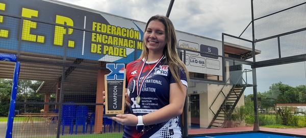 Ximena Chaparro hace historia y se consagra campeona Panamericana de Pádel