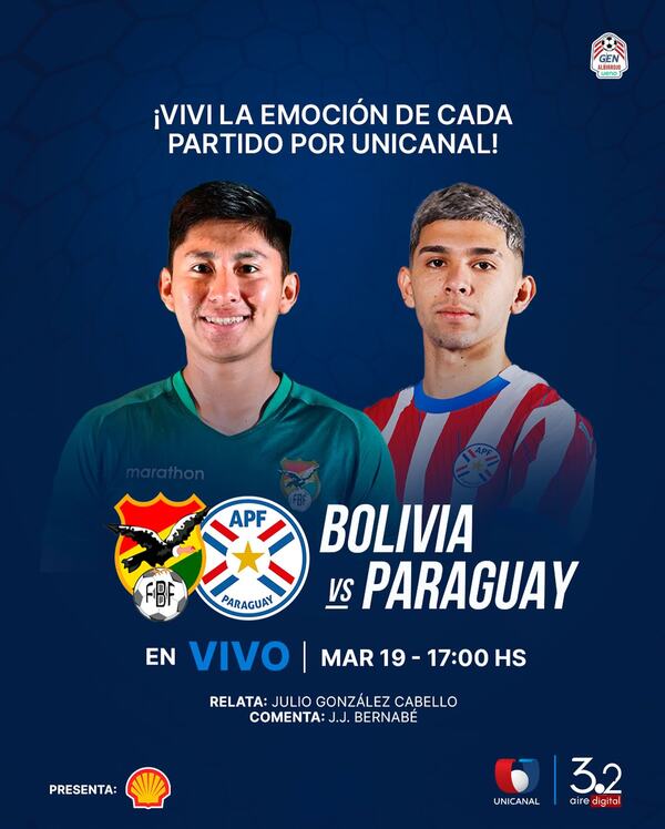 ¡Viví el partido de Paraguay ante Bolivia por las pantallas de Unicanal! - Unicanal
