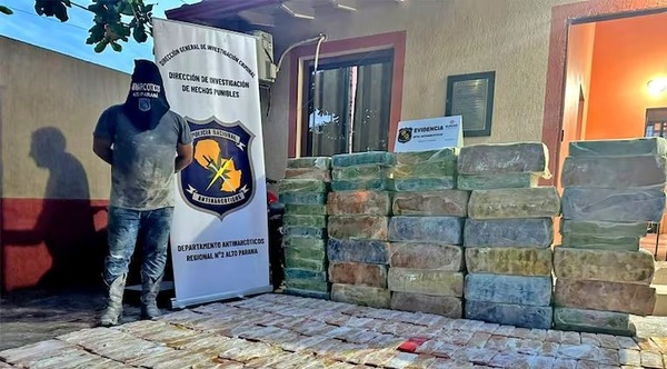 Decomisan más de 1.200 kilos de marihuana en Alto Paraná - ADN Digital