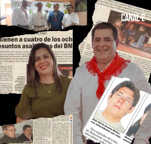 HERMANOS DE LA DIPUTADA CARTISTAS HABRÍAN SIDO LOS QUE ASALTARON EL BNF EN ITAPÚA