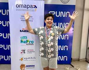 Niño sanlorenzano logró medalla de bronce en olimpiada nacional de informática - San Lorenzo Hoy
