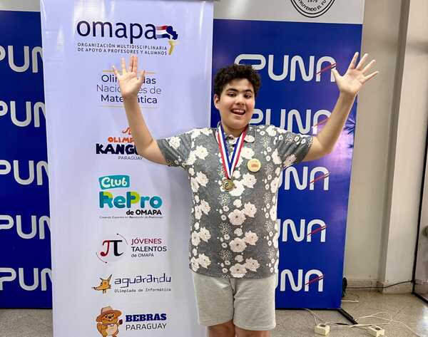 Niño sanlorenzano logró medalla de bronce en olimpiada nacional de informática - San Lorenzo Hoy