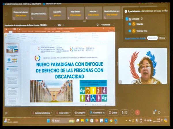 Capacitación sobre “El Nuevo Paradigma en el Ámbito de la Discapacidad”
