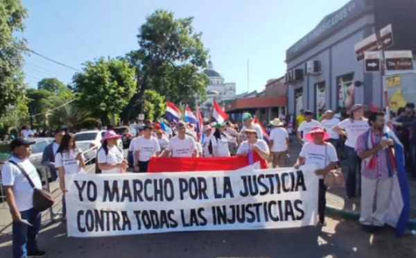 Con paradas ciudadanas, caminantes por la Justicia avanzan hacia Asunción - Portal Digital Cáritas Universidad Católica