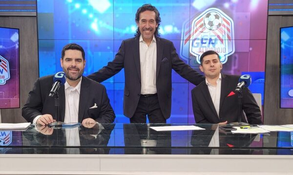 ¡El equipo de GEN que te acompaña hoy en la transmisión del partido de la Albirró ante Bolivia!