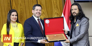 CÁMARA DE DIPUTADOS DISTINGUE A CÉSAR GALEANO POR SU ÉXITO INTERNACIONAL - Itapúa Noticias