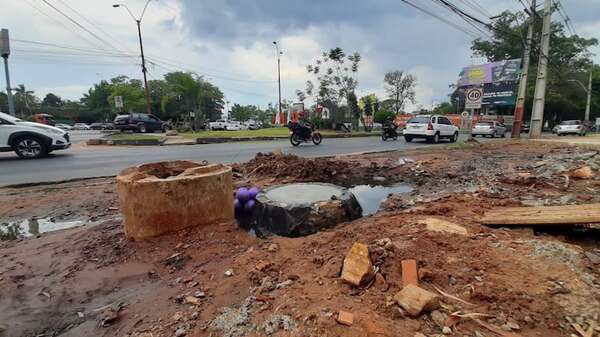 San Lorenzo da la bienvenida a la ciudad en medio de la nauseabunda cloaca - Nacionales - ABC Color