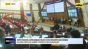 Video: Diputados aprueba con modificaciones el cuestionado proyecto de ley que crea el RUN - ABC Noticias - ABC Color