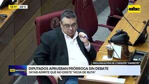 Video: sin debate, diputados aprueban prórroga de 60 días para la comisión “garrote” - ABC Noticias - ABC Color