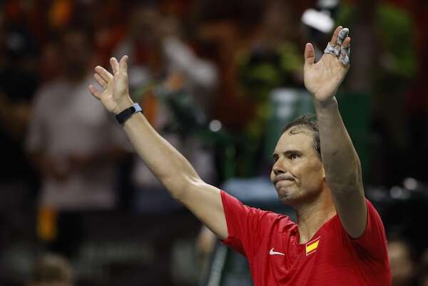 Rafael Nadal, entre lágrimas, dice adiós - Polideportivo - ABC Color