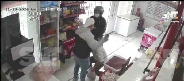 Asalto en una carnicería en Lambaré - SNT