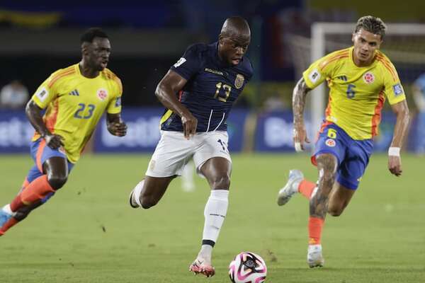 Enner Valencia, en el podio goleador de Ecuador en Eliminatorias - Fútbol Internacional - ABC Color