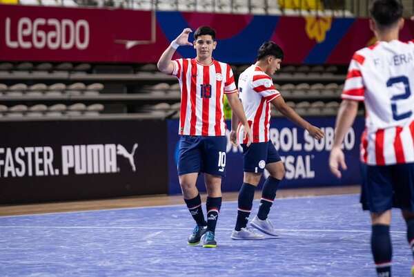 Albirroja sigue firme en el Sudamericano Sub 20 de futsal - Polideportivo - ABC Color