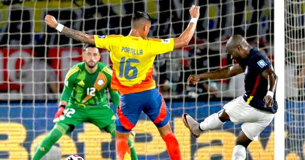 La Nación / ¡Ecuador tumba con 10 a Colombia!